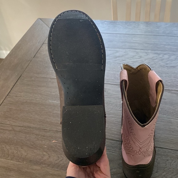 SMOKY MOUNTAIN YOUTH GIRLS MONTEREY WESTERN ROUND TOE BOOTS STYLE 1574Y Y5/W7 - Picture 8 of 10